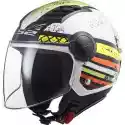 Kask Ls2 Of562 Airflow Ronnie White Green