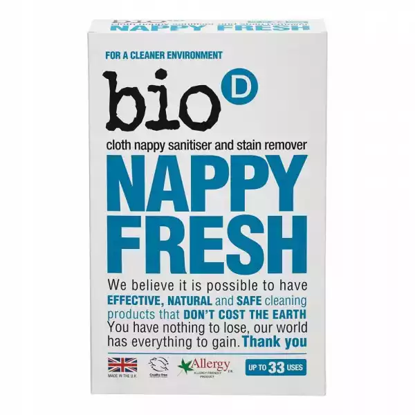 Nappy Fresh Dodatek Do Proszku Bio-D 500 G