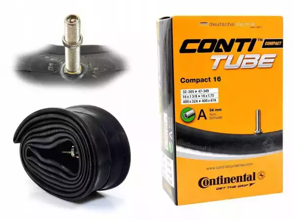 Dętka Continental Compact 16 X 1 3/8 1.75 Auto