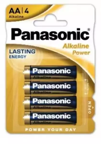Baterie Alkaiczne Panasonic Lr6 Aa Blister 4 Szt.