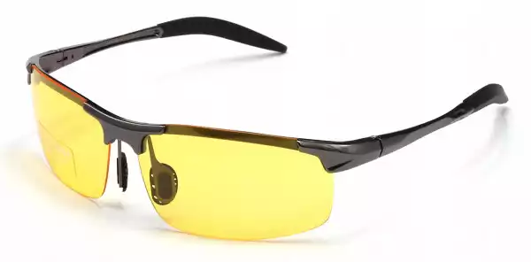 Okulary Polaryzacyjne Żółte Rozjaśniające Uv