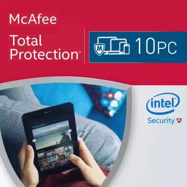 Mcafee Total Protection Pl 10 Pc 1 Rok
