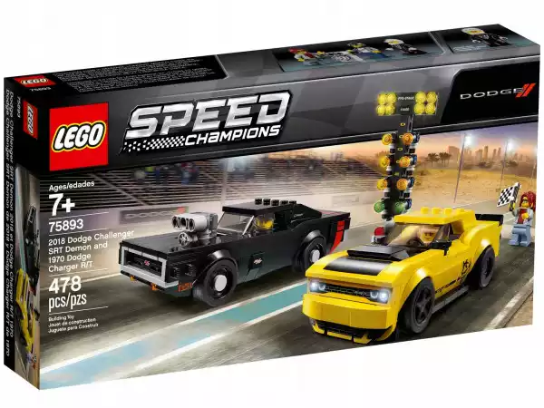 75893 Lego Speed Champions Dodge Challenger