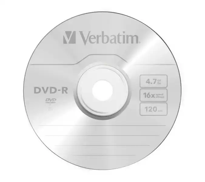 Płyta Verbatim Dvd-R 4,7Gb 16X 1 Sztuka W Kopercie