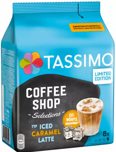 Kapsułki Tassimo Jacobs Iced Caramel Latte 8 Szt