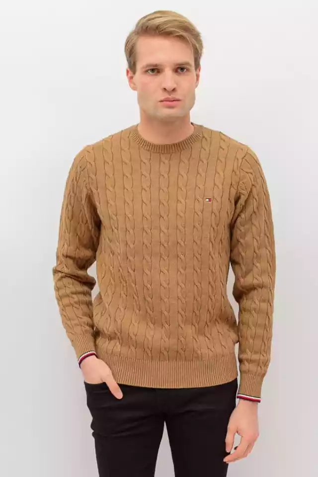 
Sweter Męski Tommy Hilfiger Mw0Mw13382 Brązowy
