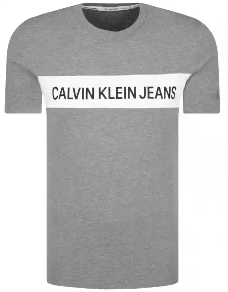 Męska Koszulka Calvin Klein Ck Szara Tshirt Roz L