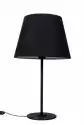 Lampa Biurkowa Konga Black Abażur Czarny 40W E27