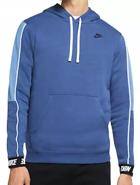 Nike Air Bluza Z Kapturem Niebieska Męska Rozm L