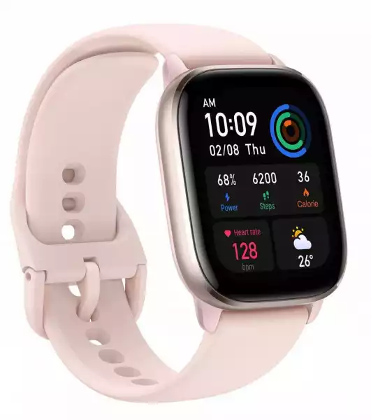 Smartwatch Amazfit Gts 4 Mini Pink, 36Mm, Różowy