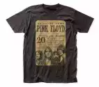 inna Pink Floyd Concert Ticket 1972 Black T-Shirt