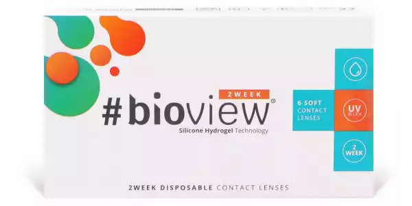 Soczewki Dwutygodniowe #bioview 6 Szt.