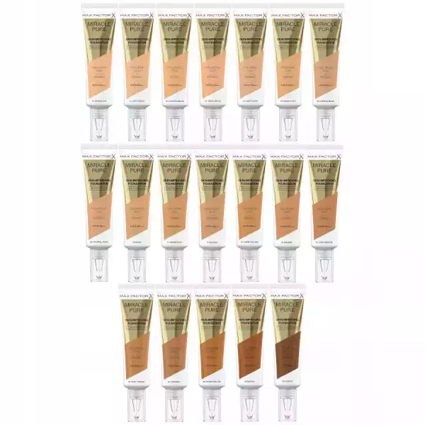 Max Factor Miracle Pure 44,45,50,55,80