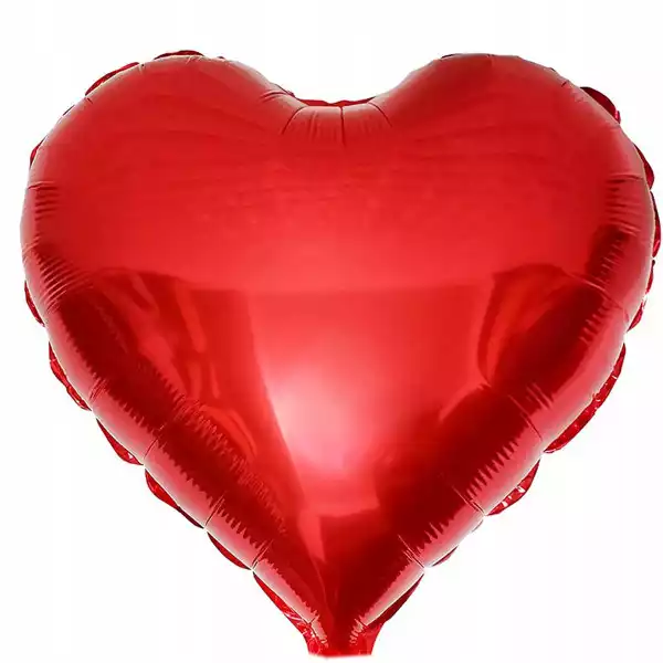 Balon Foliowy Serce Czerwone Serduszko 45Cm