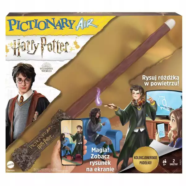 Gra Planszowa Mattel Pictionary Air Harry Potter