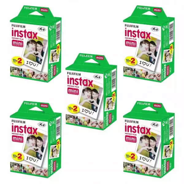 Wkład Instax Mini 9 11 Fujifilm Glossy 5X20 Zdjęć