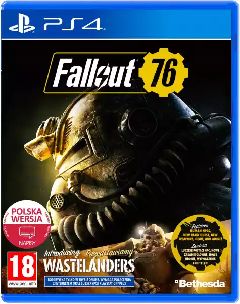 Fallout 76 Wastelanders Ps4 Pl Ps5 Nowa Na Płycie