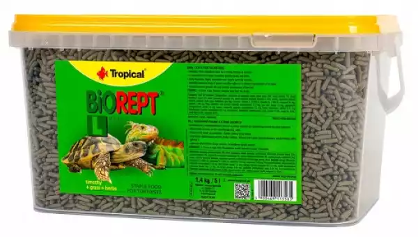 Tropical Biorept L 5L Pokarm Dla Żółwi Lądowych