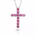 Inna marka 925 Silver Christian Religious Cross Necklace