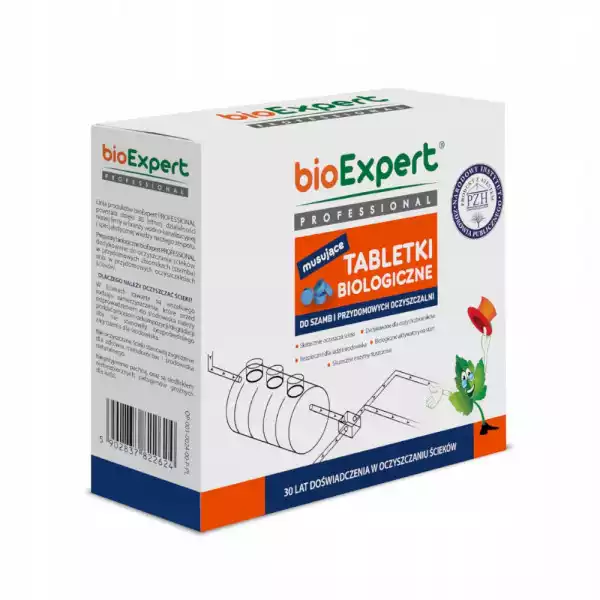 24X Tabletki Bakterie Seria Bioexpert Professional