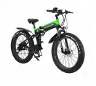 Rower Elektryczny Jinghma R5 I Czarny+Zielony