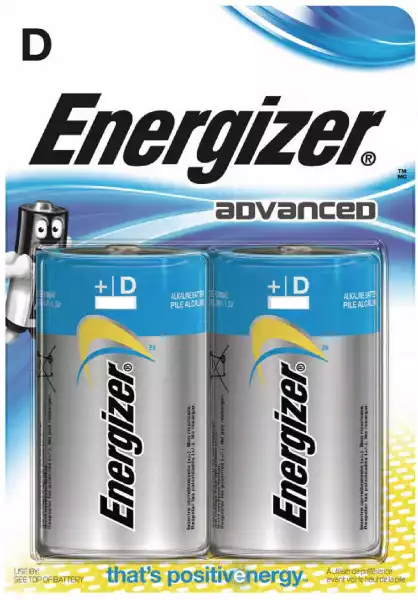 2X Baterie Energizer Alkaliczne Lr20 D 1,5V