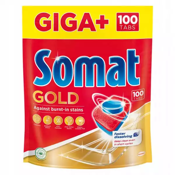 Somat Tabletki Do Zmywarki Gold 100 Szt