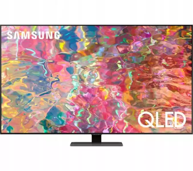 Telewizor Qled Samsung Qe55Q80Bat 4K Uhd Czarny