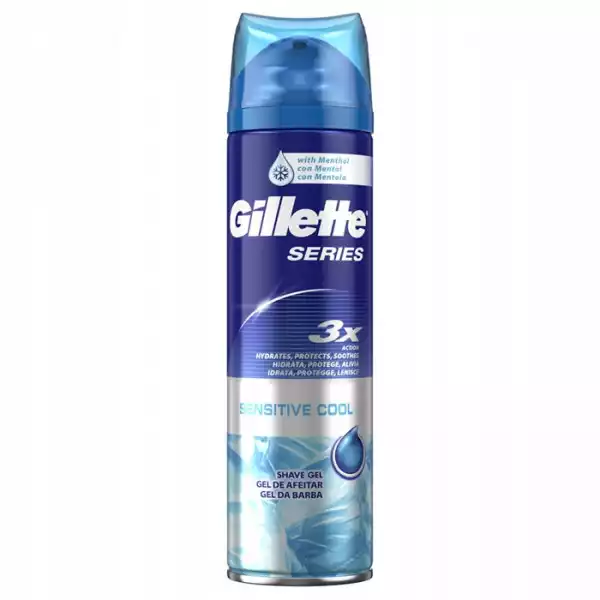 Gillette Sensitive Cool Chłodzący Żel Do Golenia
