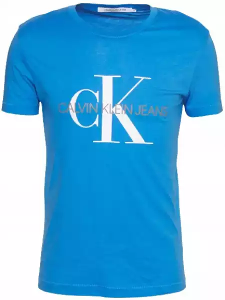 Męska Koszulka Calvin Klein Ck Niebieska Rozmiar M