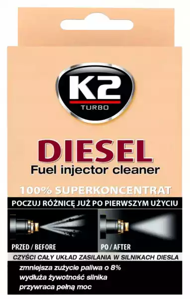 K2 Diesel 50Ml Dodatek Do Oleju Napędowego T312