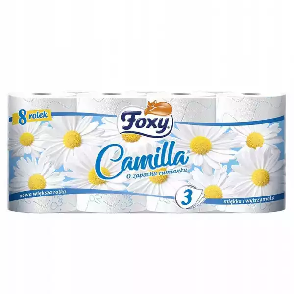 Foxy Camilia Papier Toaletowy 8 Szt