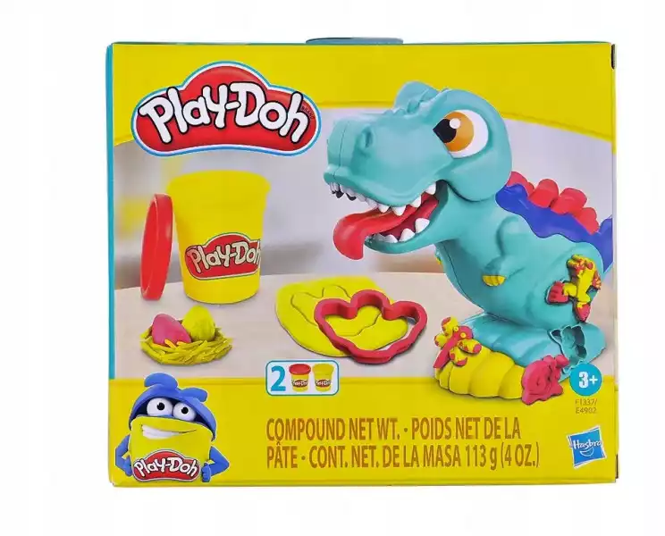 Ciastolina Play-Doh Zestaw Mini Dinozaur 2 Tubki