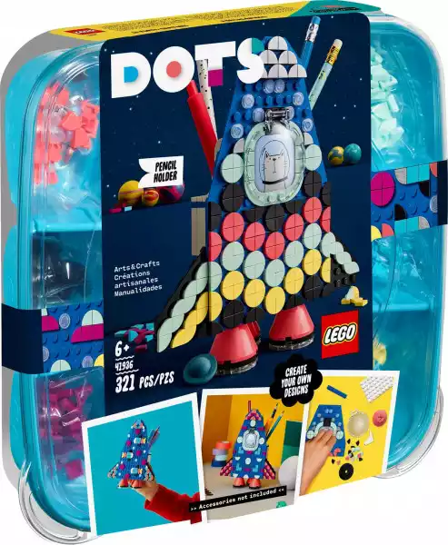 Lego Dots Pojemnik Na Długopisy Rakieta-41936