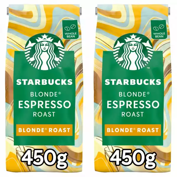 Starbucks Blonde Roast Espresso Kawa Ziarna 900G