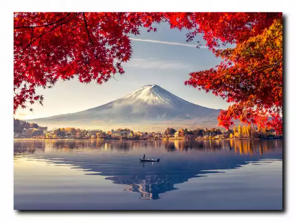 Obraz Do Salonu Krajobraz Góra Fuji Wyspa 60X90