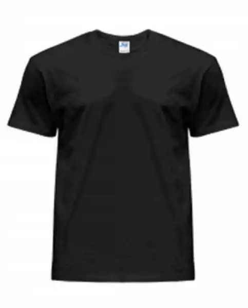 T-Shirt Koszulka Męska Jhk Premium 190 Black L