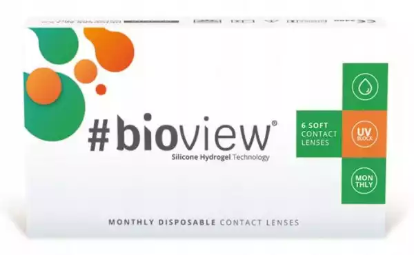 Soczewki #bioview Monthly 6 Szt.