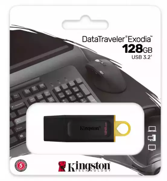 Pendrive Kingston Datatraveler Exodia 128Gb Usb3.1