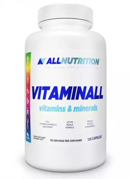 Allnutrition Vitaminall 120Kap Witaminy I Minerały