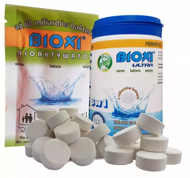 Bioxi Ultra Tabletki Do Szamba Oczyszczalni 1Rok