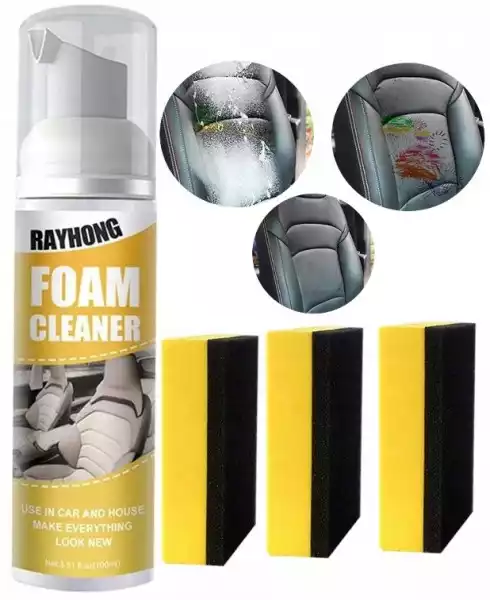 Pianka Czyszcząca Foam Cleaner Do Samochodu +Gąbka