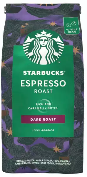 Kawa Ziarnista Starbucks Espresso Dark Roast 200G