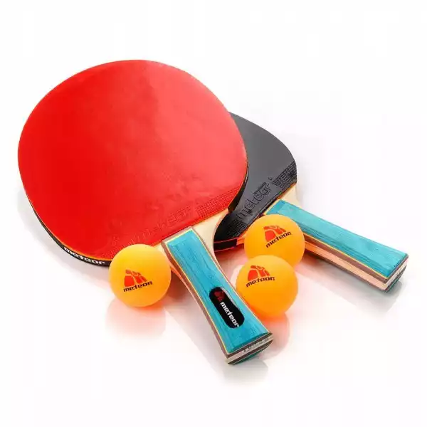 Zestaw Ping Pong 5W1 Paletki Piłeczki Tenis