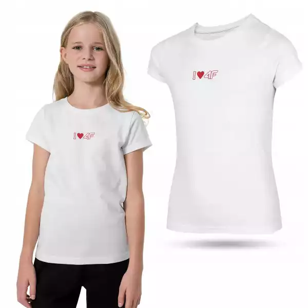 Koszulka Dziewczęca 4F Junior T-Shirt Z22-Jtsd005
