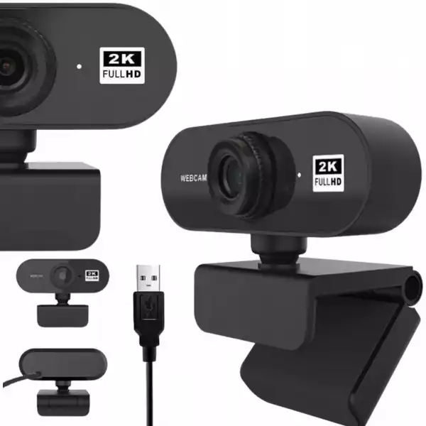 Kamera Internetowa 2K Full Hd Pro Webcam Mikrofon