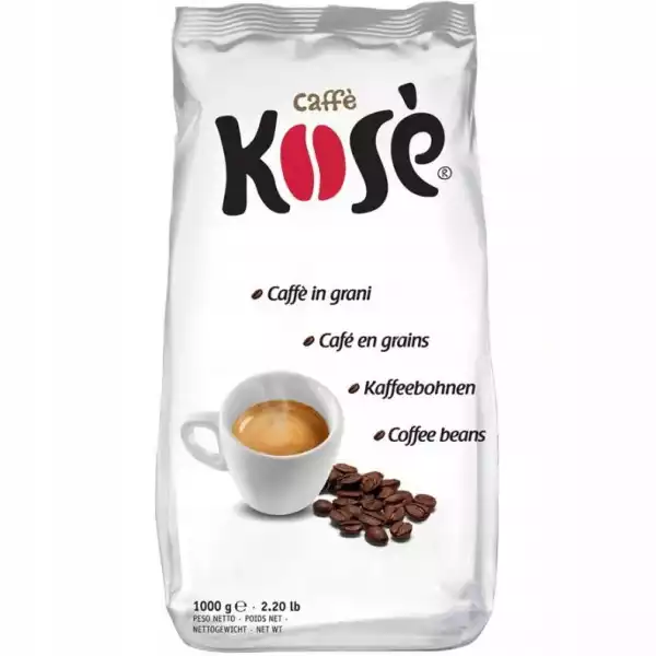 Caffe Kose Kawa Ziarnista Arabica Robust Crema 1Kg