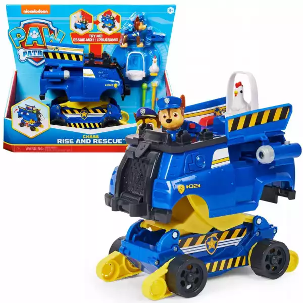 Spin Master Rise And Rescue Chase 6062104 Psi Patr