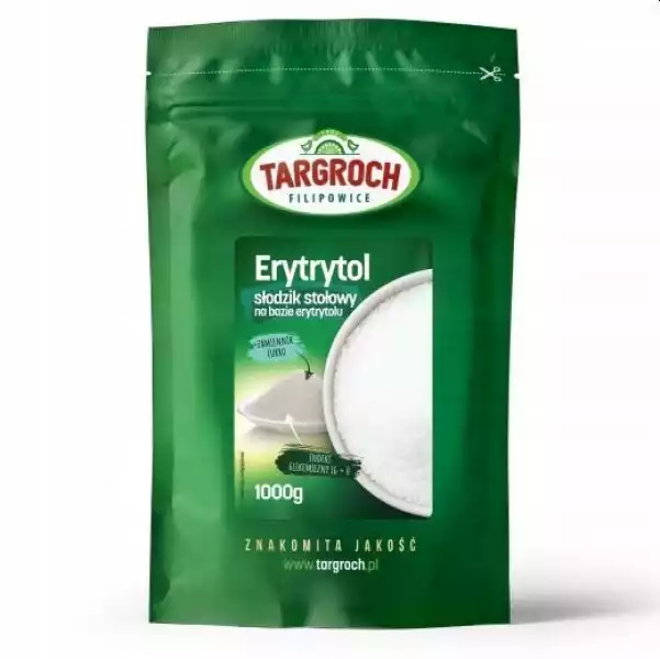 Erytrol Erytrytol 1Kg Naturalny Słodzik 0 Kalorii