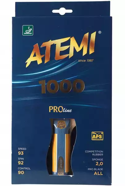 Rakietka Tenis Stołowy Atemi 1000 Cv Pro-Line